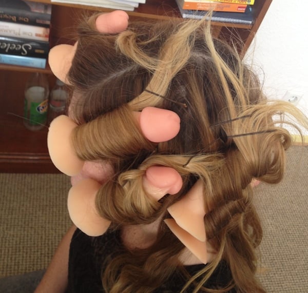 dildo-hair-curlers