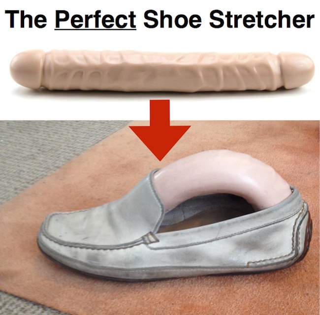 double-ended-dildo-shoe-stretcher