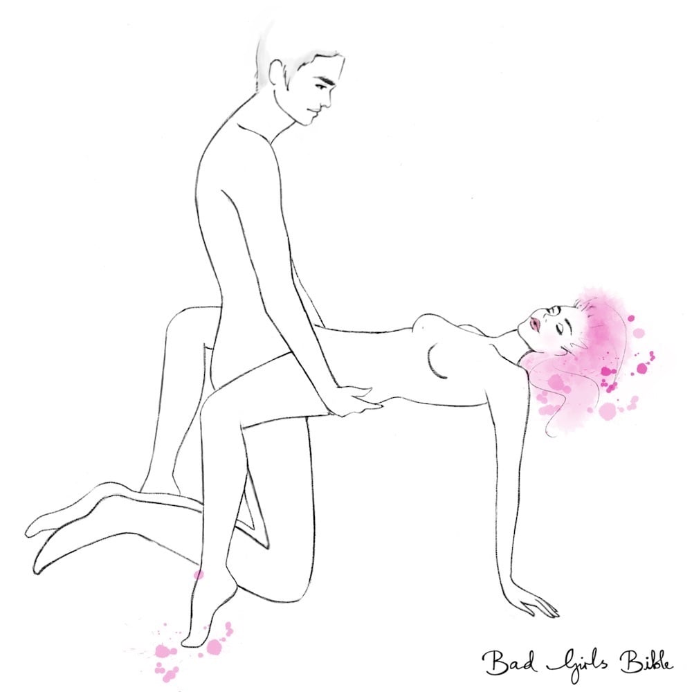 Bridge Sex Position Illustration