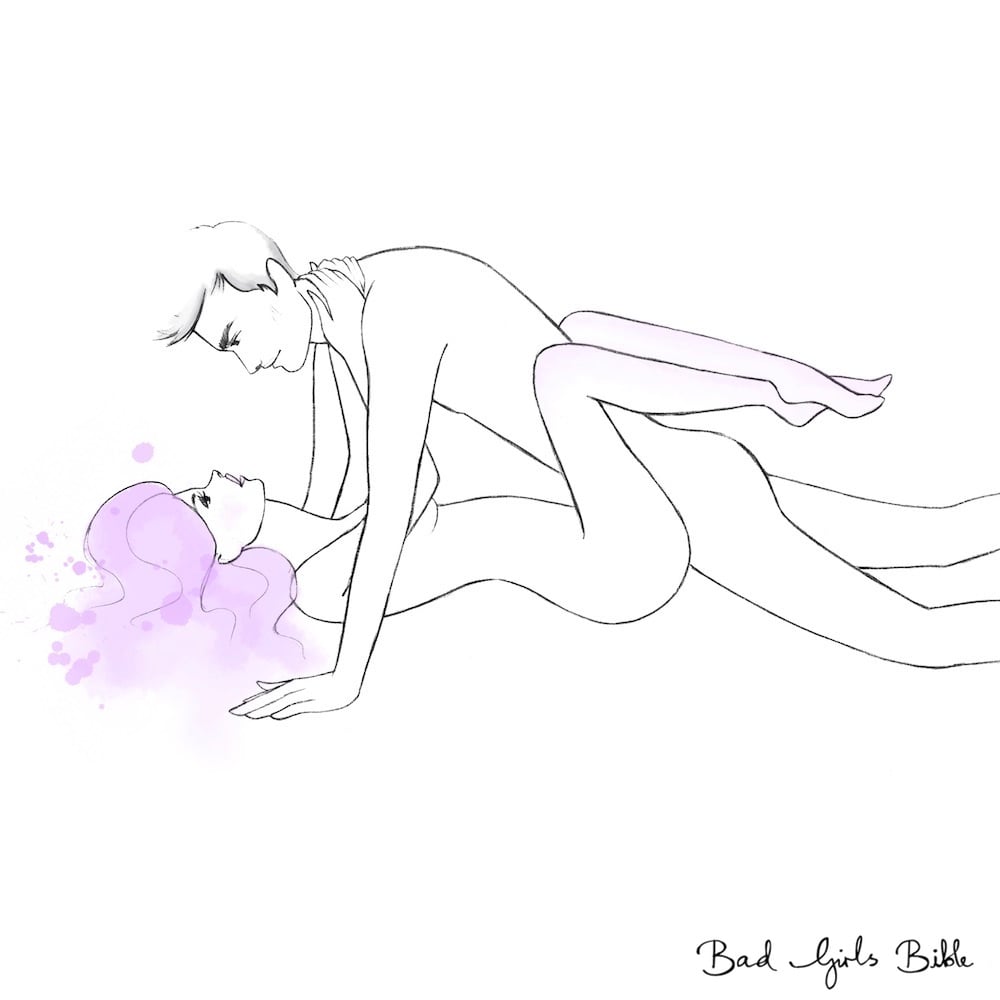 Illustrated missionary position