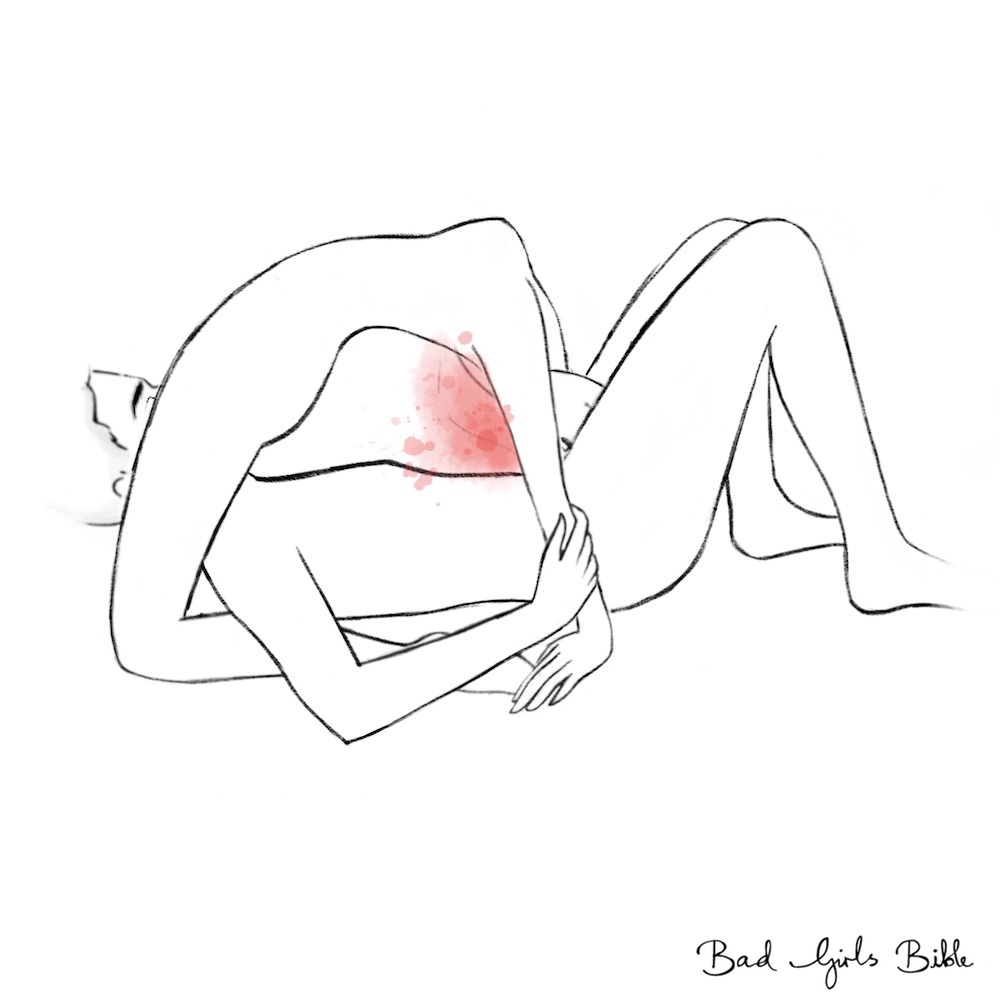 Arched back sex position