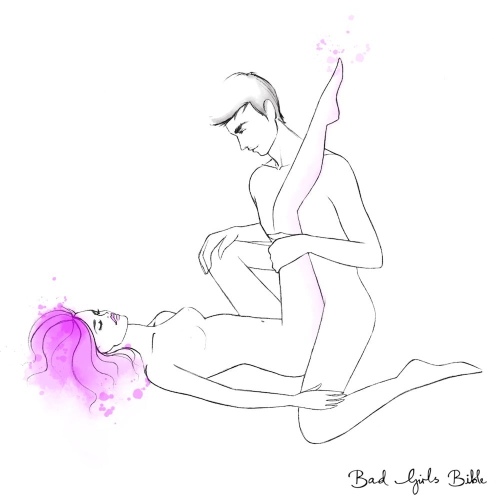 Legs On Shoulder Sex Position (Plus 112 More Positions)