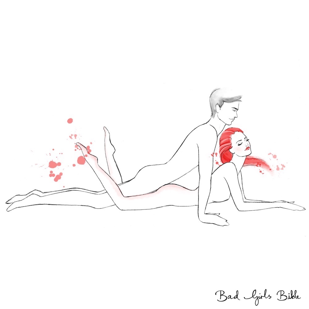 Sex from behind position