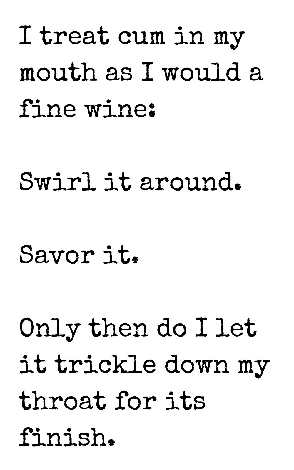 What to eat to make sperm taste good